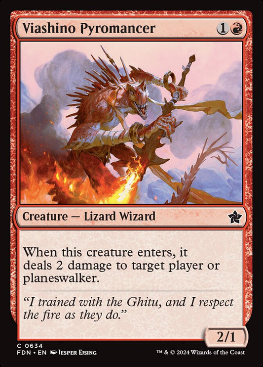 Viashino Pyromancer front