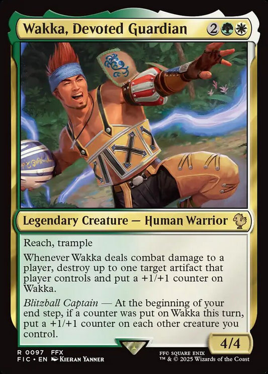 Wakka, Devoted Guardian front