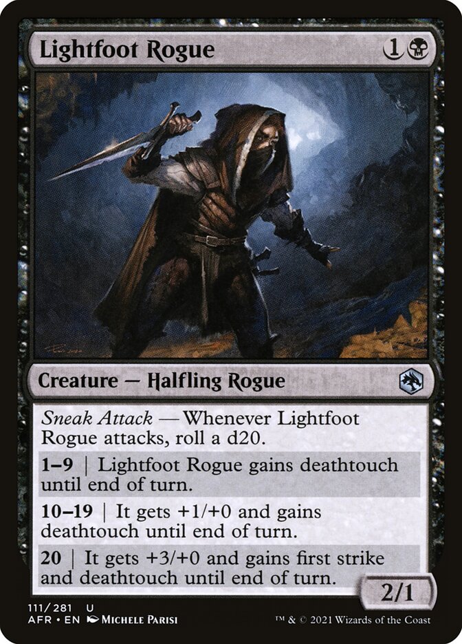 Lightfoot Rogue front