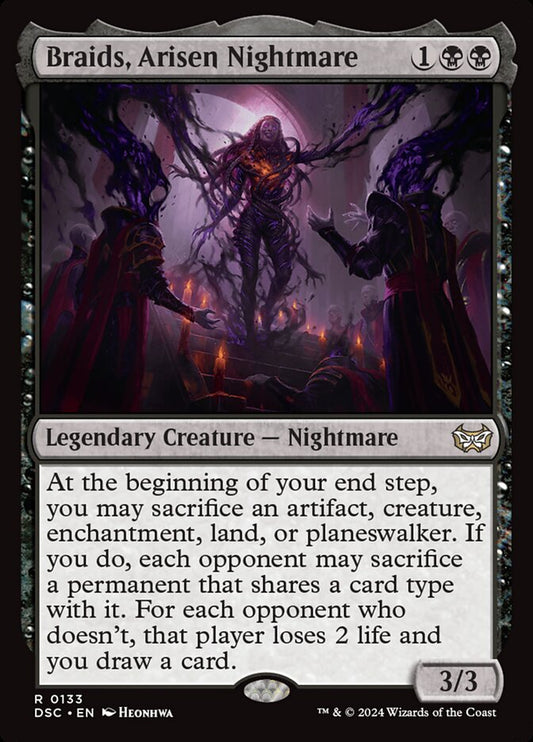 Braids, Arisen Nightmare front