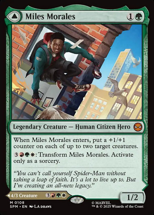 Miles Morales // Ultimate Spider-Man front