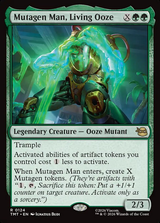 Mutagen Man, Living Ooze front
