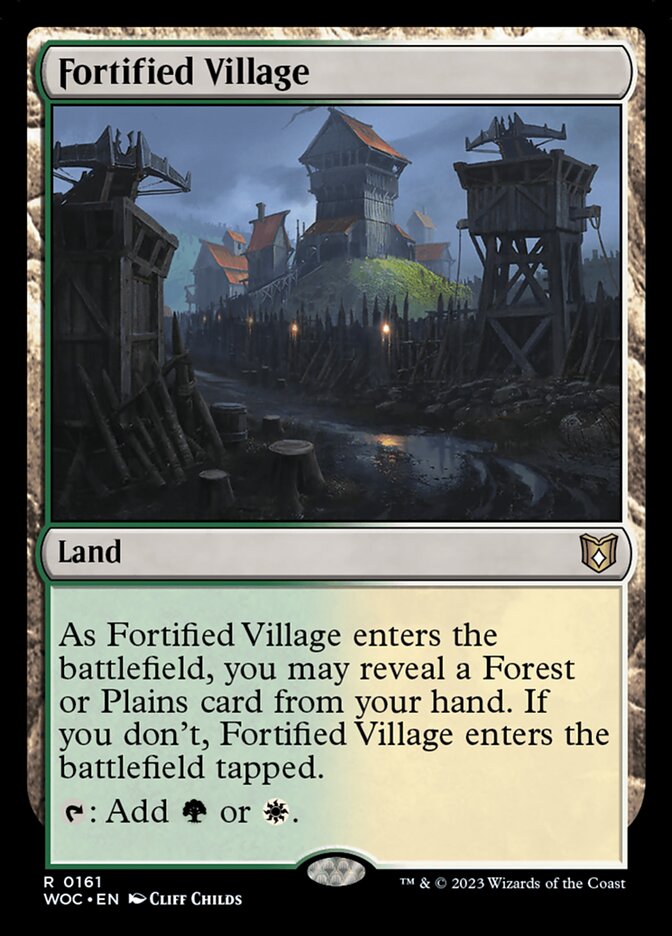 Fortified Village front