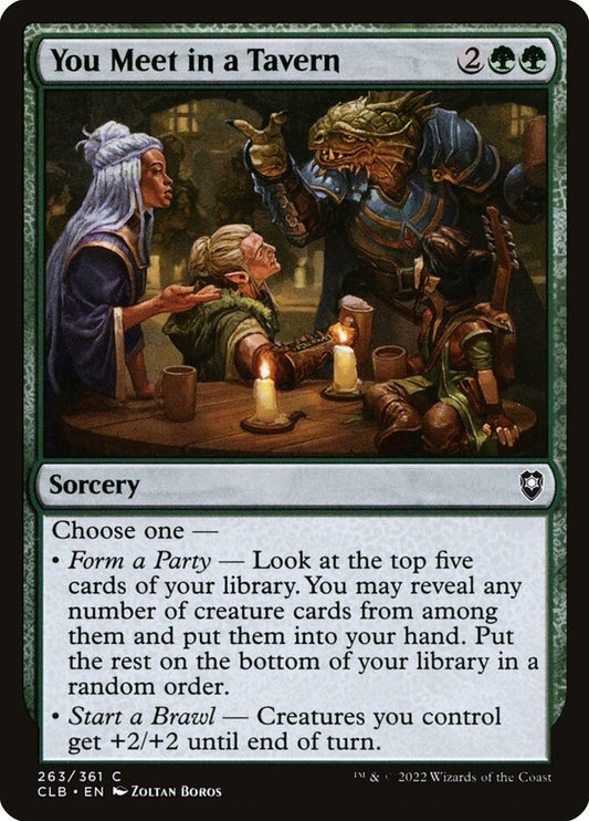 You Meet in a Tavern front
