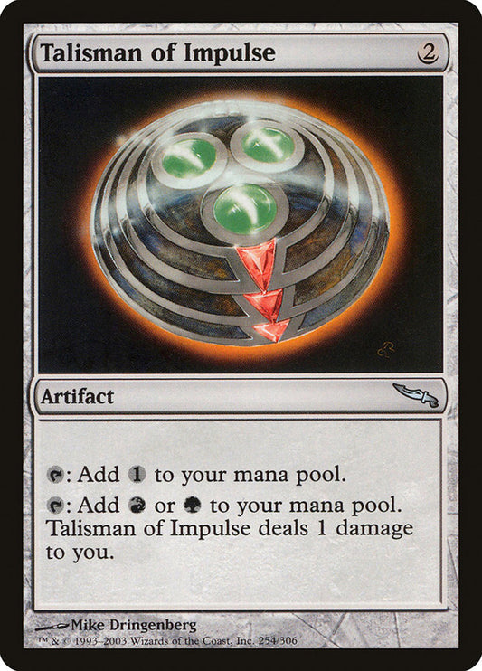 Talisman of Impulse front