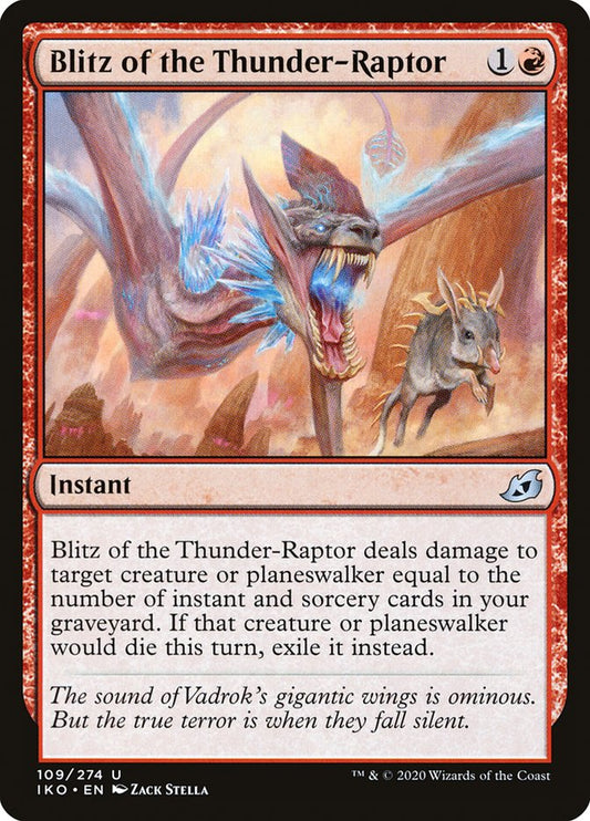 Blitz of the Thunder-Raptor front