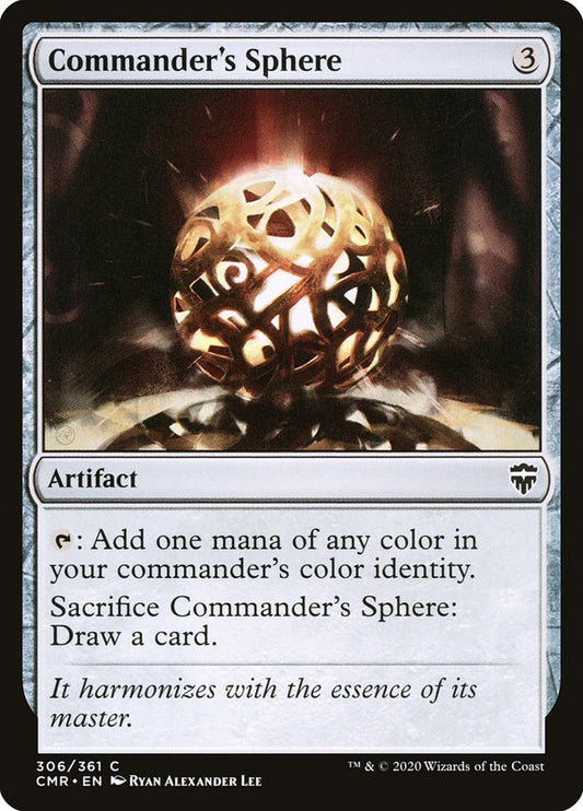 Commander's Sphere front