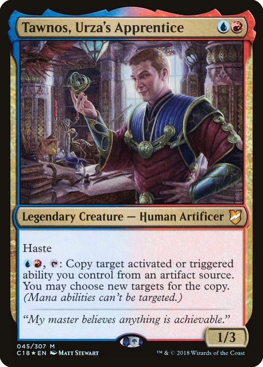 Tawnos, Urza's Apprentice front
