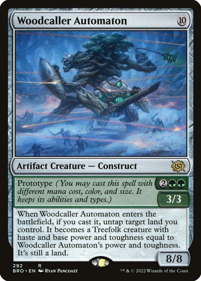 Woodcaller Automaton front