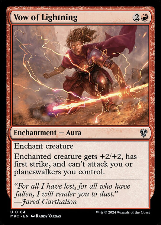 Vow of Lightning front