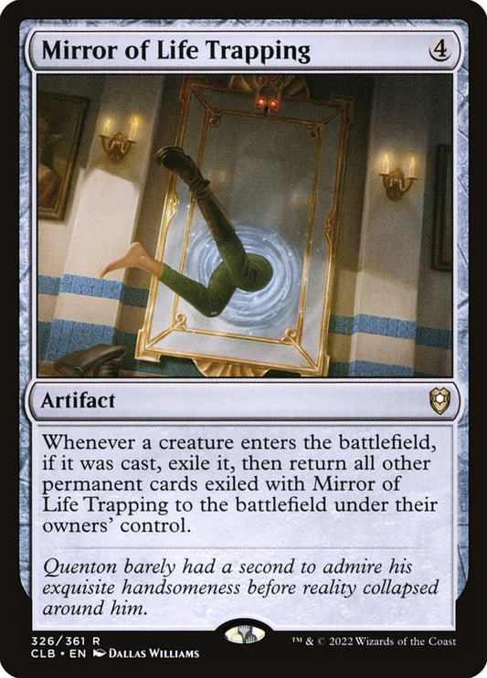 Mirror of Life Trapping front