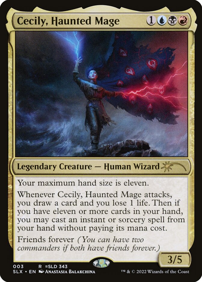 Cecily, Haunted Mage front