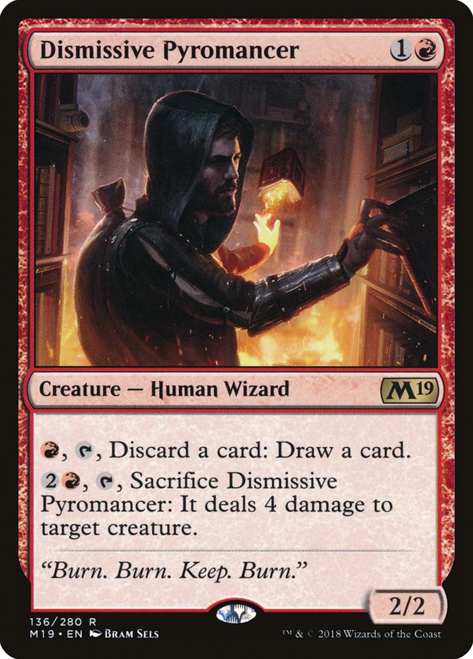 Dismissive Pyromancer front