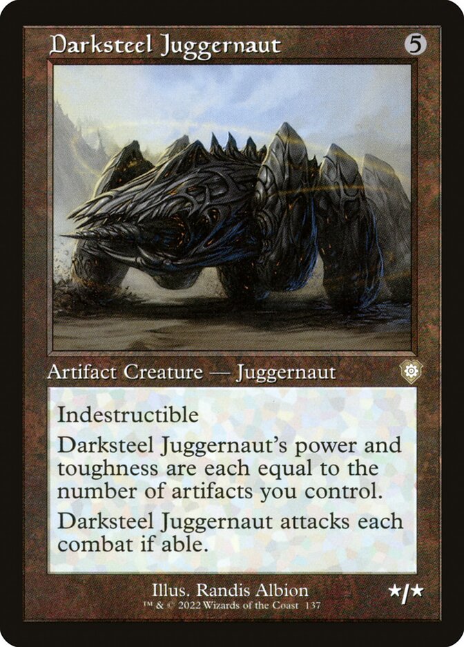 Darksteel Juggernaut front