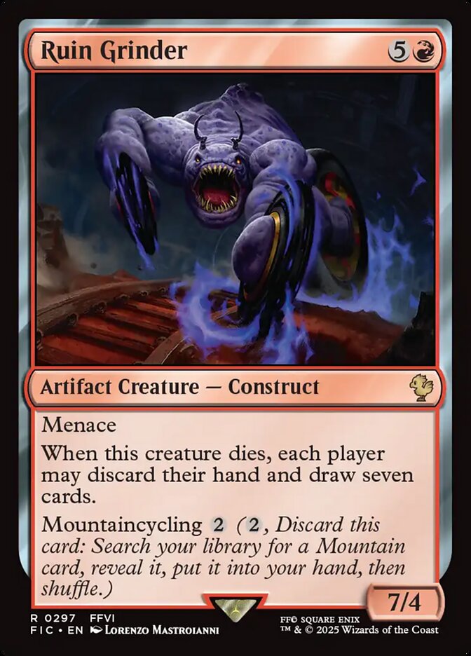 Ruin Grinder front