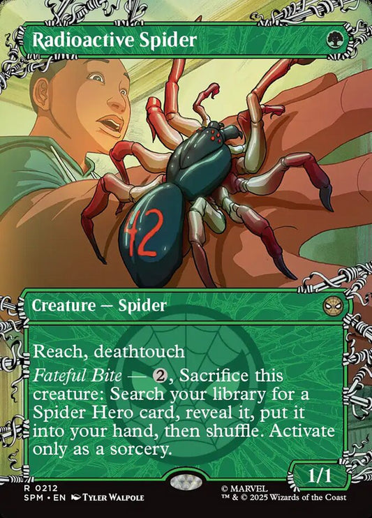 Radioactive Spider front