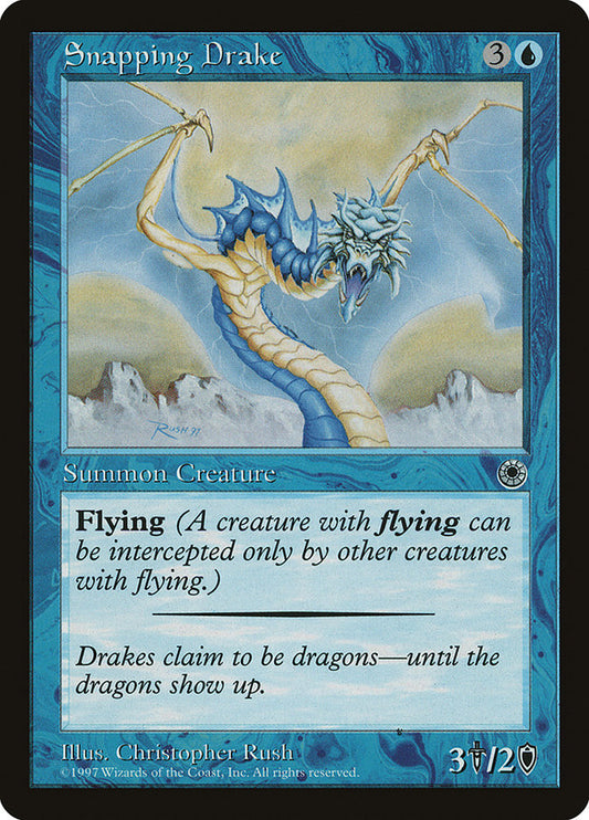 Snapping Drake front