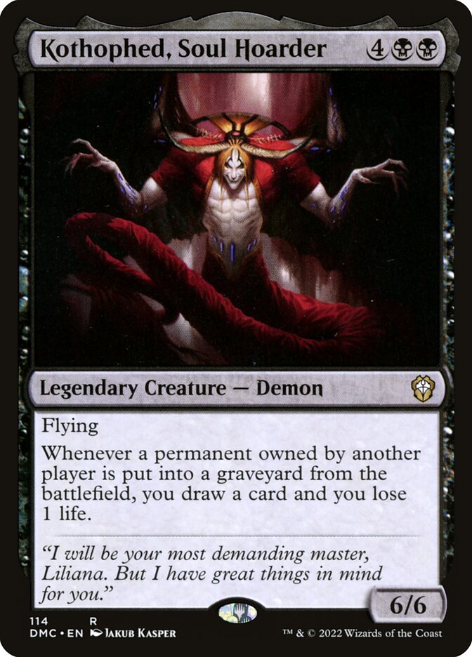 Kothophed, Soul Hoarder front