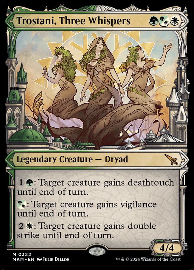 Trostani, Three Whispers front