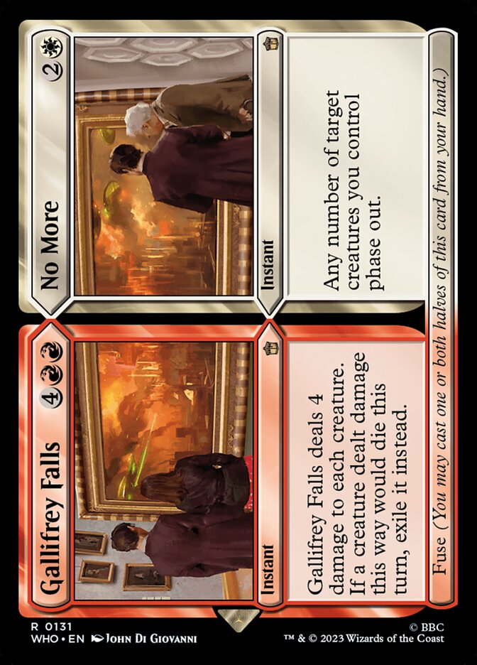 Gallifrey Falls // No More front