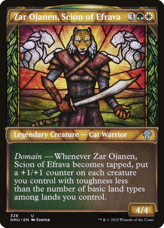 Zar Ojanen, Scion of Efrava front