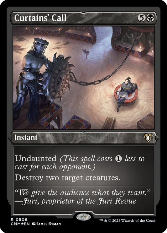 Curtains' Call front