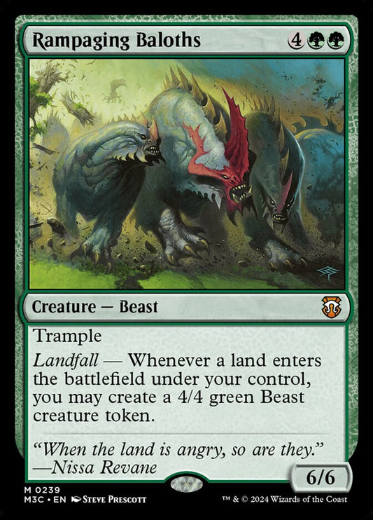 Rampaging Baloths front