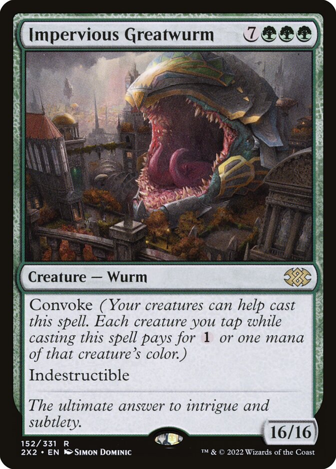 Impervious Greatwurm front