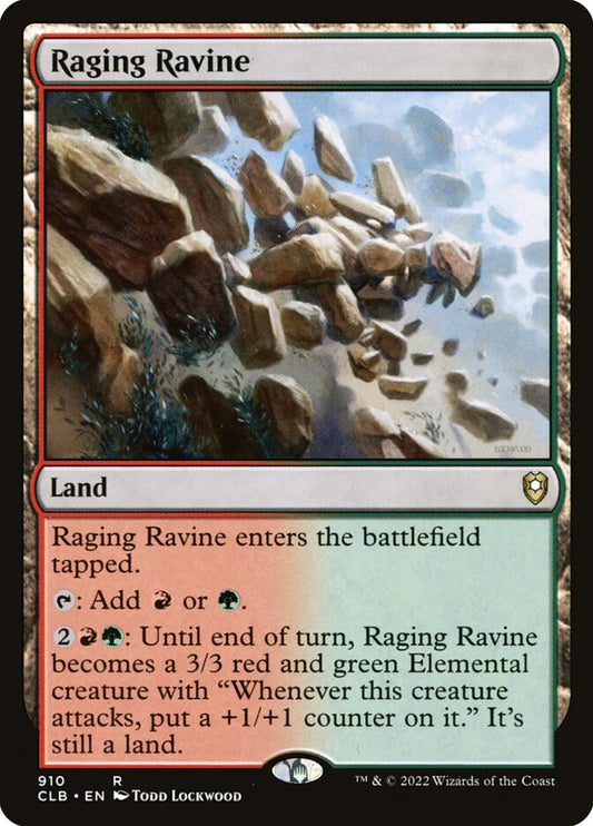 Raging Ravine front