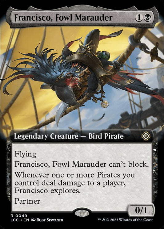 Francisco, Fowl Marauder front