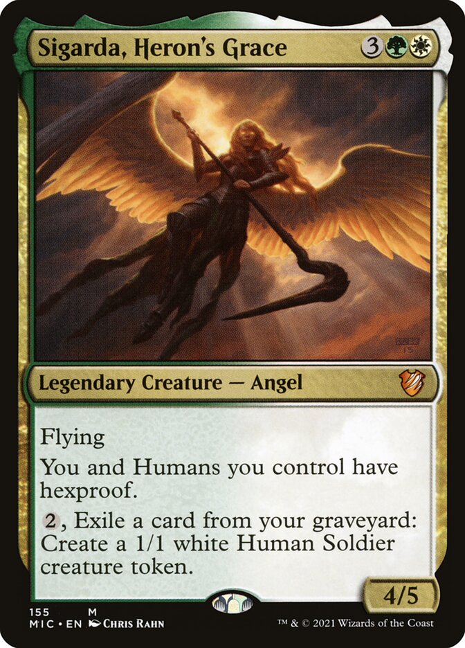 Sigarda, Heron's Grace front