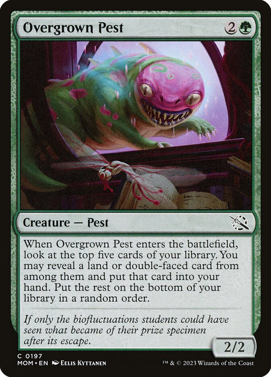 Overgrown Pest front