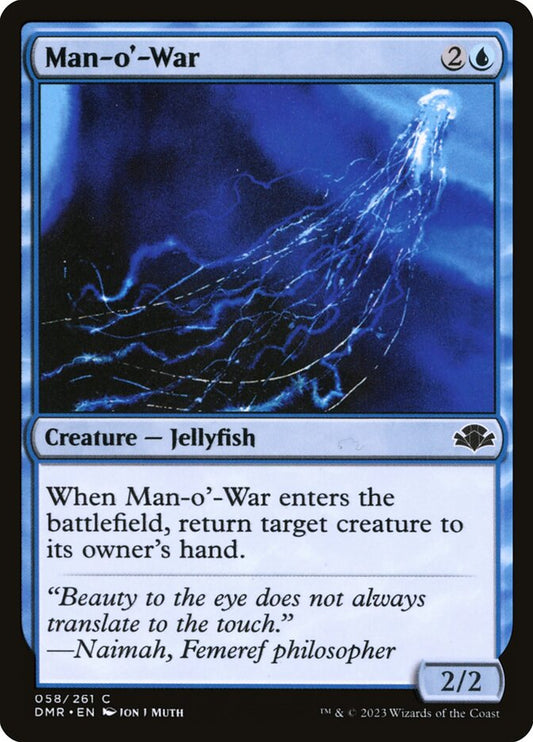 Man-o'-War front