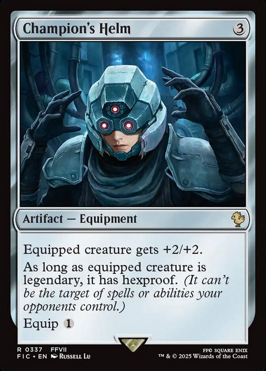 Champion's Helm front