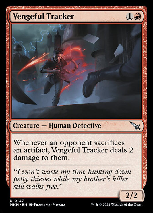 Vengeful Tracker front