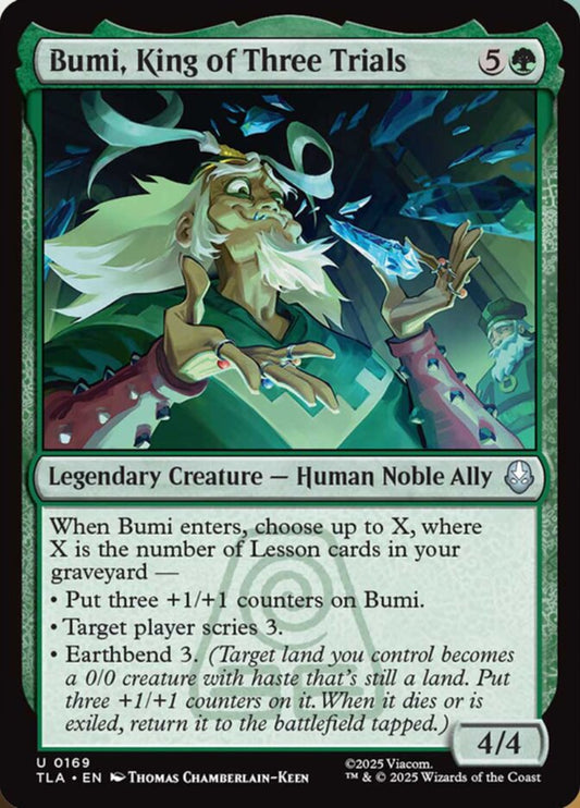 Bumi, King of Three Trials front