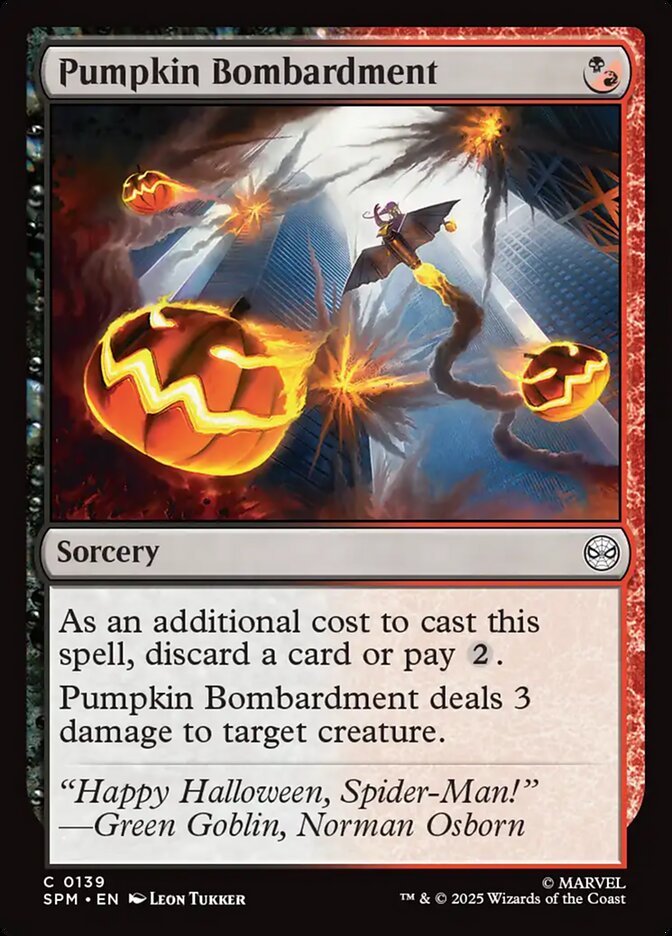 Pumpkin Bombardment front