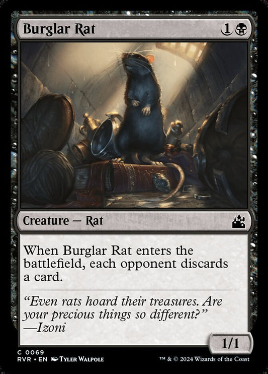 Burglar Rat front