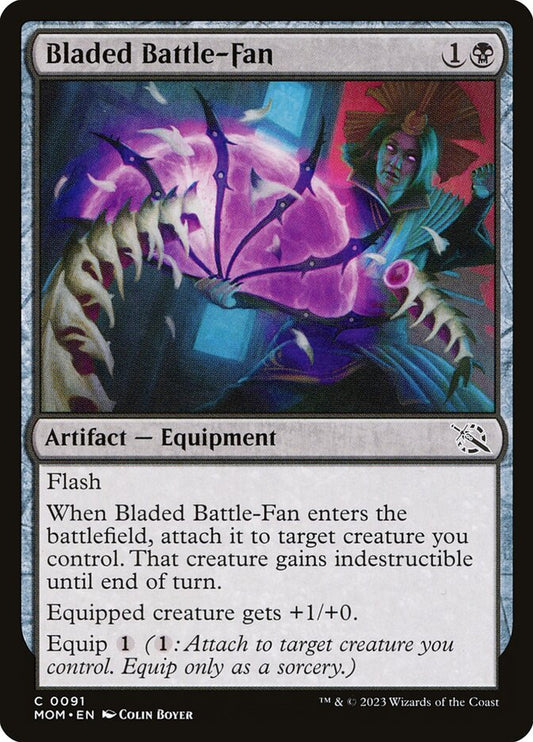Bladed Battle-Fan front