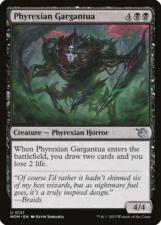 Phyrexian Gargantua front