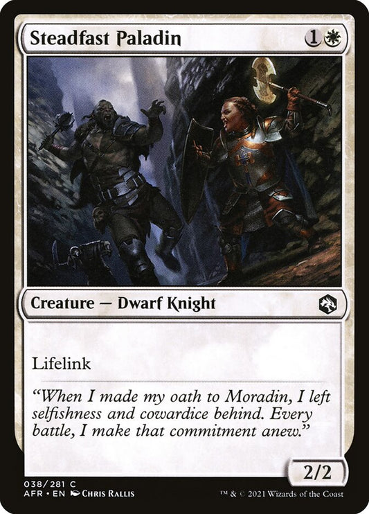 Steadfast Paladin front