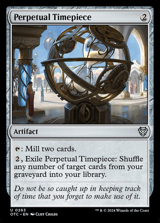 Perpetual Timepiece front