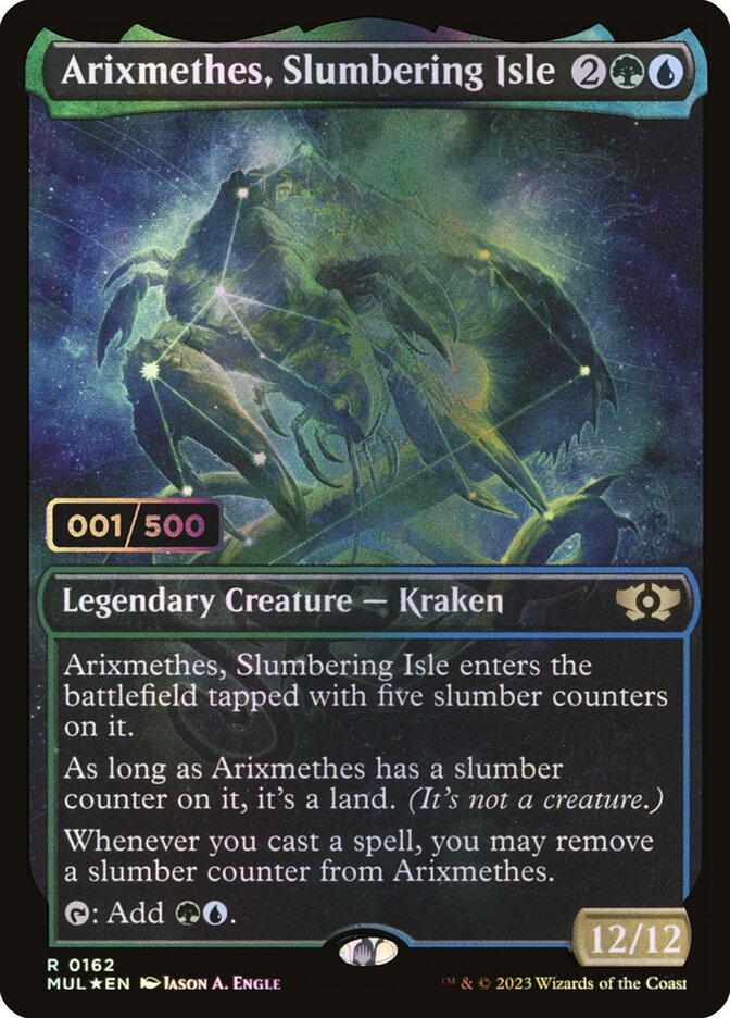 Arixmethes, Slumbering Isle front