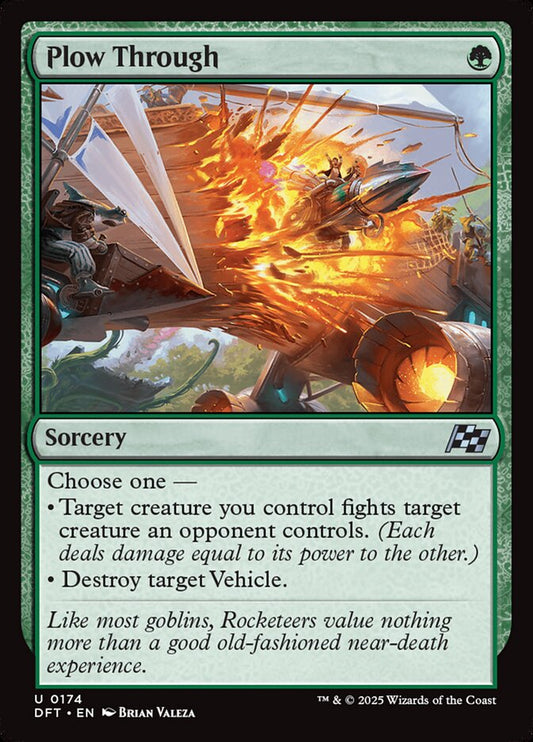 Plow Through front