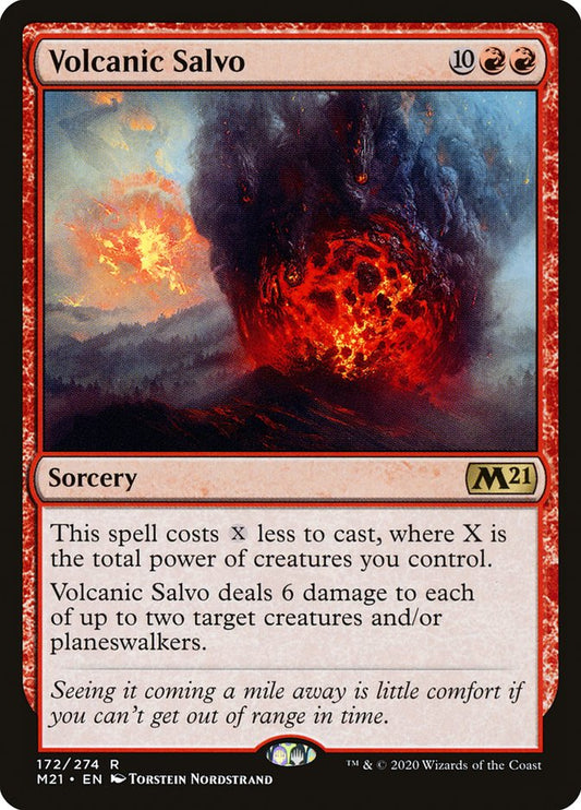 Volcanic Salvo front