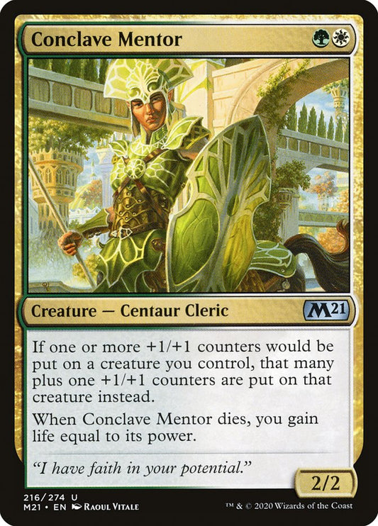 Conclave Mentor front
