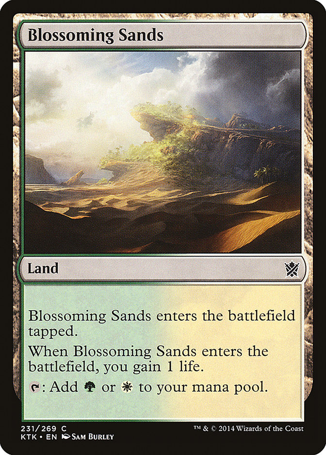 Blossoming Sands front