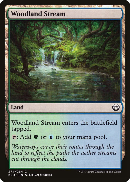 Woodland Stream front