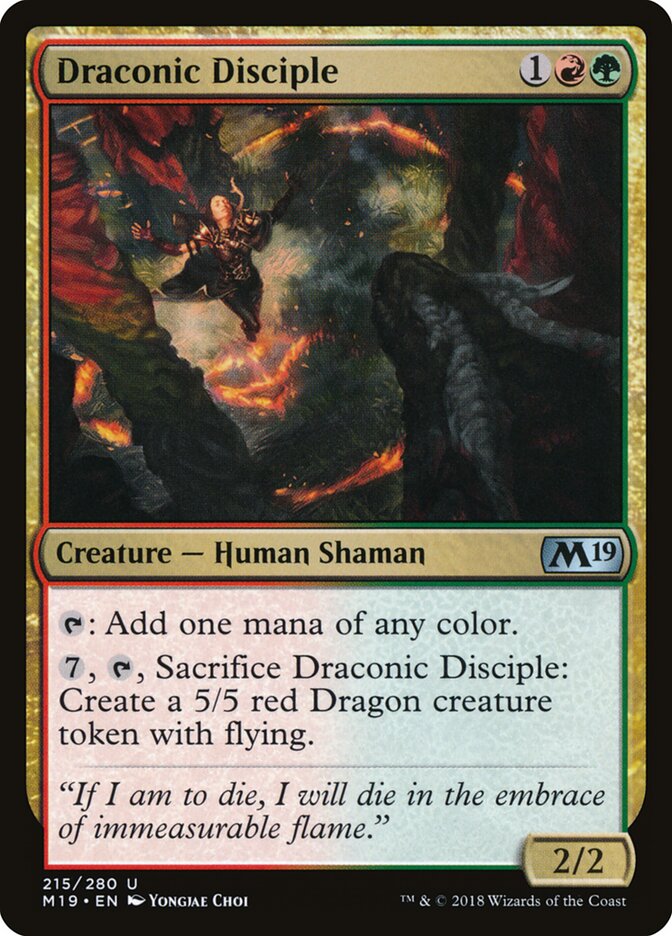 Draconic Disciple front