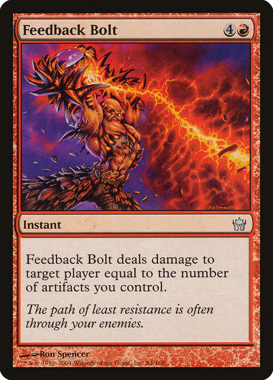 Feedback Bolt front